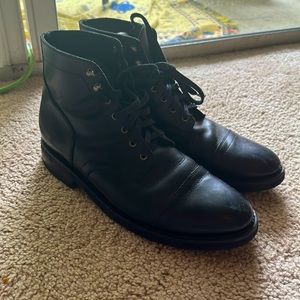 Men’s Thursday Boot Company Captain Boots Black Size 10.5